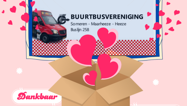 Mooie donatie ontvangen!